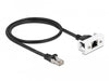 EAN 4043619871100 - DeLOCK 87110 cable de red Negro, Blanco 0,5 m Cat6a S/FTP (S-STP) imagen 1