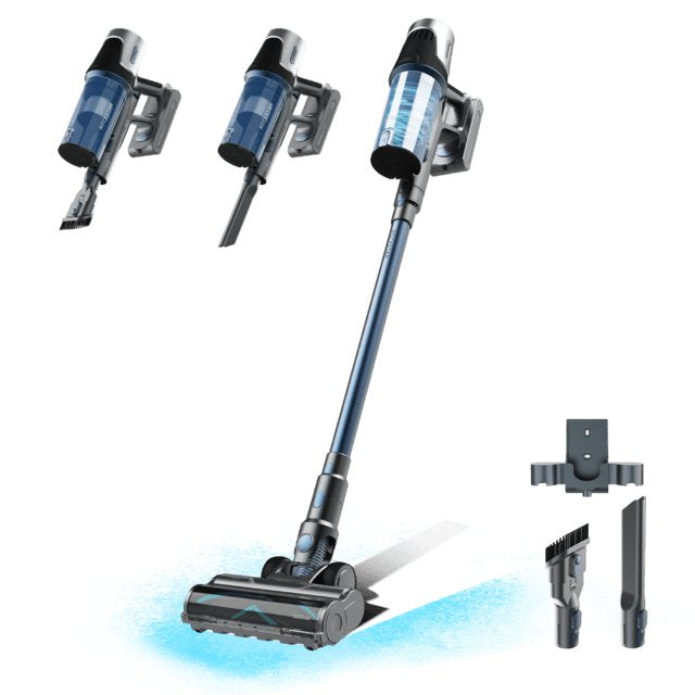 EAN 8447420155354 - Cecotec Conga Rockstar RS50 Aspiradora escoba Batería Secar Bolsa para el polvo 0,5 L 400 W Negro, Azul 2 imagen 2