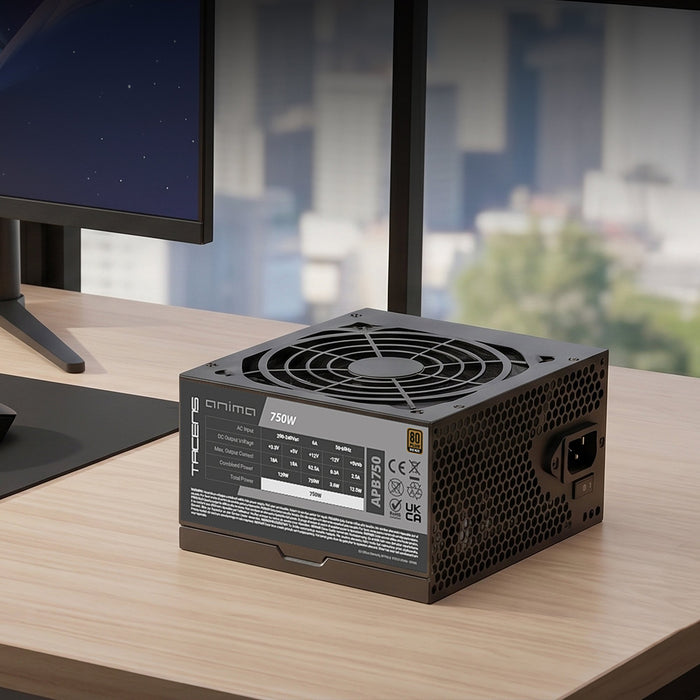 EAN 8435693115922 - Tacens Anima APB750 unidad de fuente de alimentación 750 W 20+4 pin ATX ATX Negro imagen 4