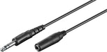 EAN 4040849504280 - Goobay 50428 cable de audio 5 m 6,35mm Negro imagen 1