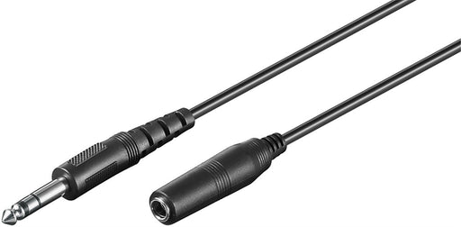 EAN 4040849504280 - Goobay 50428 cable de audio 5 m 6,35mm Negro imagen 1