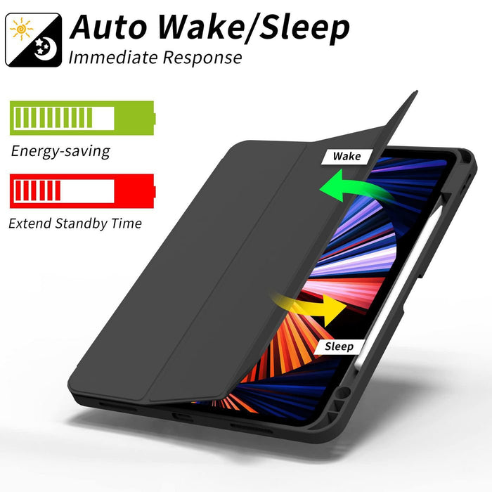 EAN 5715063391266 - eSTUFF ES68201210-BULK funda para tablet 27,9 cm (11") Folio Negro, Transparente imagen 4