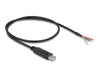 EAN 4043619642427 - DeLOCK 64242 adaptador de cable de vídeo USB tipo A Negro imagen 2