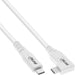 EAN 4043718316892 - InLine 35916W cable USB USB4 Gen 3x2 0,5 m USB C 40 Gbit/s 240 W Blanco imagen 1