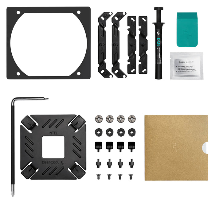 EAN 6933412729136 - DeepCool ASSASSIN IV VC VISION Procesador Refrigerador de aire 120/140 mm Negro 1 pieza(s) imagen 10