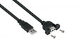 EAN 4066857000262 - Alcasa UK20P-AEA-005S cable USB USB 2.0 0,5 m USB A 0,48 Gbit/s Negro imagen 1