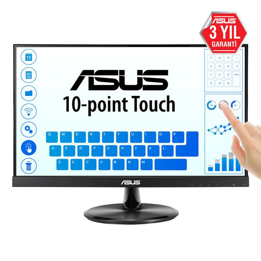 EAN 4718017058964 - ASUS VT229H pantalla para PC 54,6 cm (21.5") 1920 x 1080 Pixeles Full HD LED Pantalla táctil Negro imagen 1