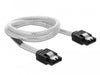 EAN 4043619853427 - DeLOCK 85342 cable de SATA 0,5 m SATA 7-pin Negro, Transparente imagen 1