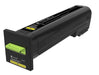 EAN 0734646586313 - Lexmark 72K2XY0 cartucho de tóner 1 pieza(s) Original Amarillo imagen 1