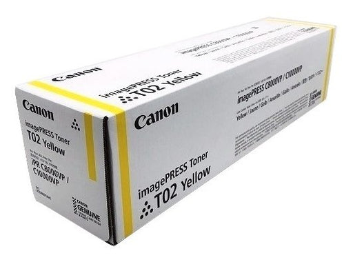 EAN 4549292035087 - Canon T02 cartucho de tóner 1 pieza(s) Original Amarillo imagen 1