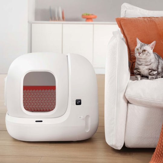 EAN 6973293806571 - PETKIT Puramax Gato Arenero con limpieza automática Blanco imagen 2
