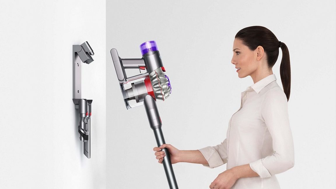 EAN 5025155080306 - Dyson V8 Total Clean Aspiradora escoba 2 en 1 Batería Secar Sin bolsa Negro, Níquel imagen 4