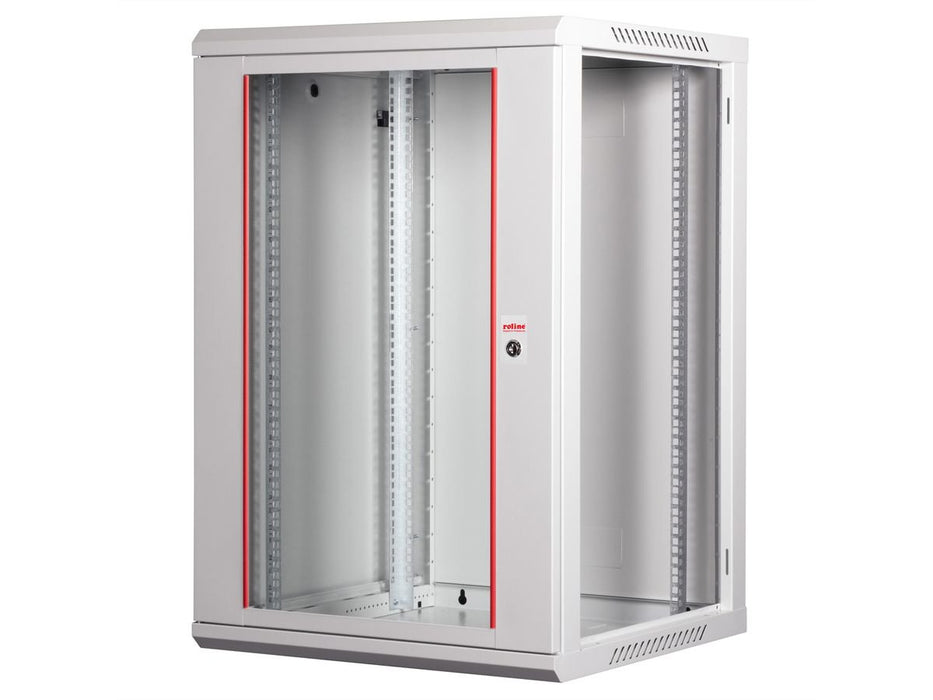 EAN 7630049601369 - ROLINE 26.21.0133 armario rack 18U Bastidor de pared Gris imagen 4
