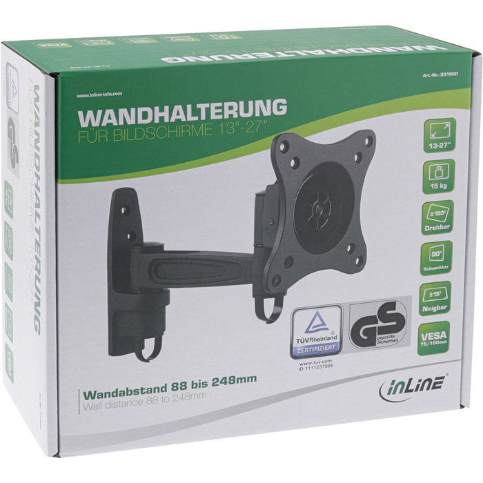 EAN 4043718299904 - InLine 23106D soporte para TV 33 cm (13") Negro imagen 4