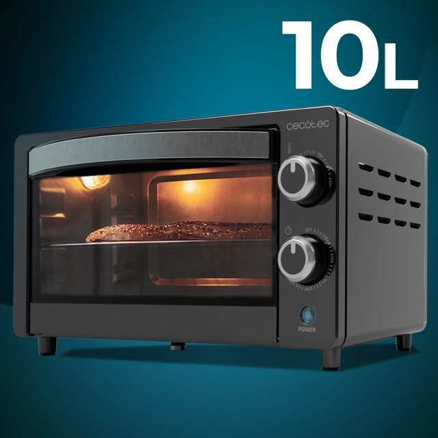EAN 8435484038164 - Cecotec 03816 horno 10 L 1000 W Negro imagen 3
