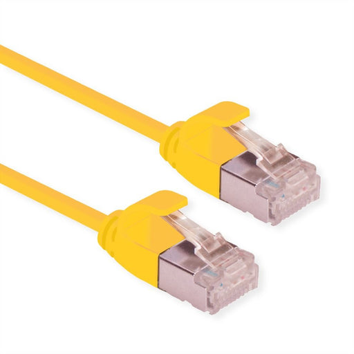 EAN 7630049624412 - ROLINE GREEN 21.44.3321 cable de red Amarillo 0,3 m Cat6a U/UTP (UTP) imagen 1