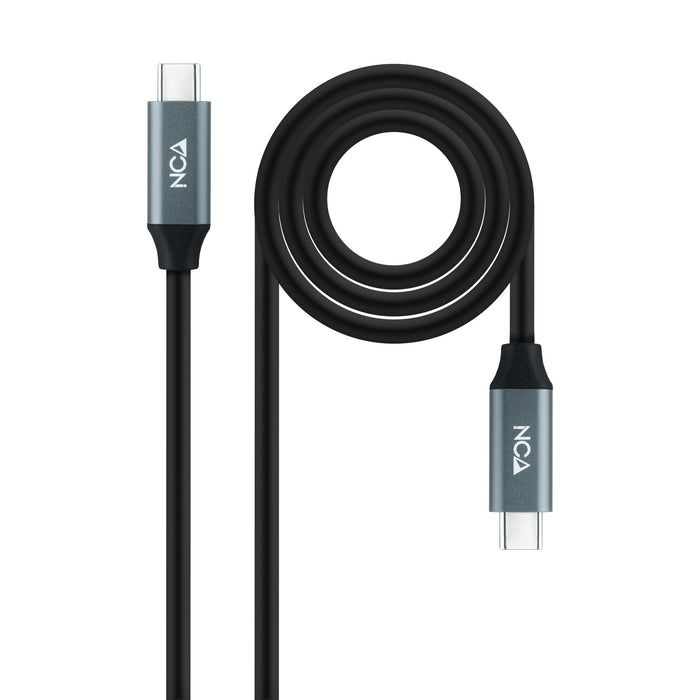 EAN 8433281012684 - Nanocable 10.01.4302 cable USB USB4 Gen 2x2 USB C Negro imagen 1