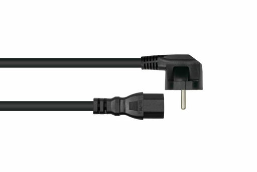 EAN 4066857002402 - Kabelmeister SK0150-S018 cable de transmisión Negro 1,8 m Enchufe tipo E+F IEC C15 imagen 2