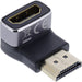 EAN 4043718338238 - InLine 17991F cambiador de género para cable HDMI A Negro, Gris imagen 1