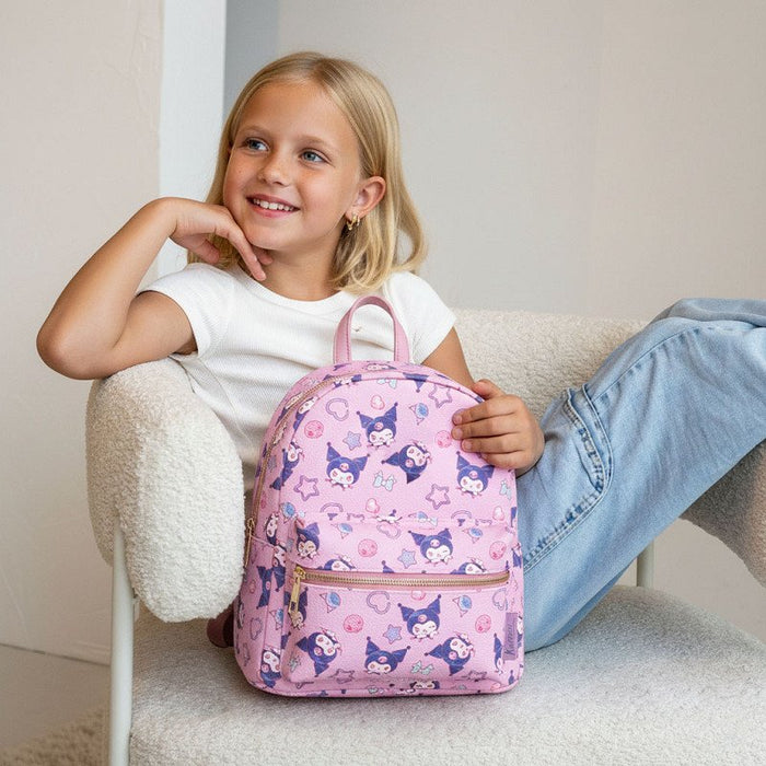 EAN 8712645329478 - Vadobag Kuromi Sweet On You mochila Mochila escolar Púrpura, Rosa Imitación piel imagen 6