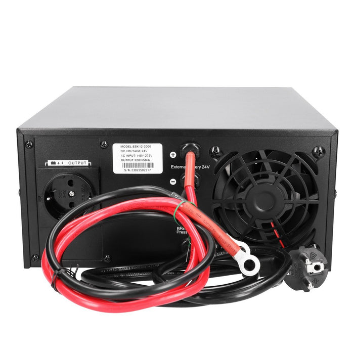 EAN 5905090331148 - Extralink EX.31148 adaptador e inversor de corriente Auto Negro imagen 2
