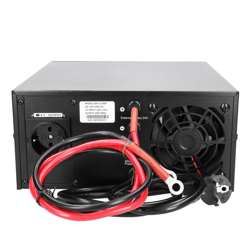 EAN 5905090331155 - Extralink 31155 adaptador e inversor de corriente Auto Negro imagen 2