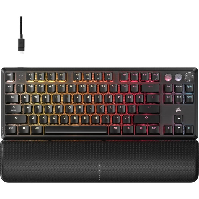 EAN 0840006683650 - Corsair K70 PRO TKL teclado Juego USB QWERTY Inglés de EE. UU. Negro imagen 1