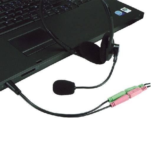 EAN 3700224753337 - MCL CG-705 cable de audio 0,2 m 3,5mm 2 x 3.5mm Negro imagen 2