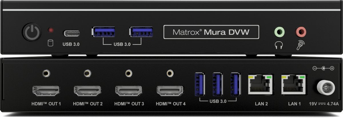 EAN 790750263724 - Matrox DVW-Q4KY-EU procesador de pared de vídeo imagen 2