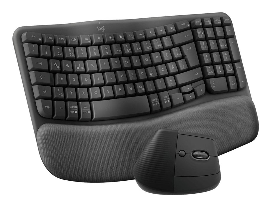 EAN 5099206132764 - Logitech Wave Keys and Lift Combo teclado Ratón incluido Universal Bluetooth QWERTZ Alemán Grafito imagen 5