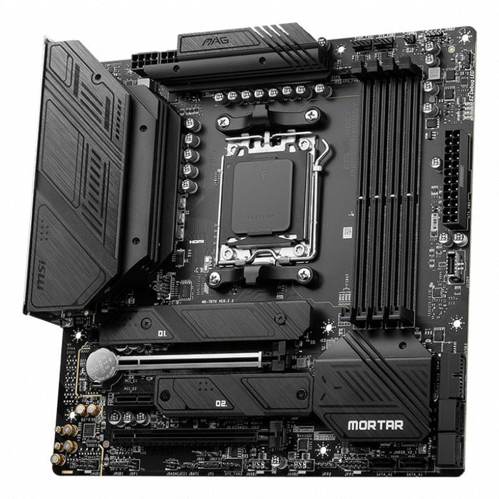EAN 4711377010207 - MSI MAG B650M Mortar WIFI AMD B650 Zócalo AM5 micro ATX imagen 2