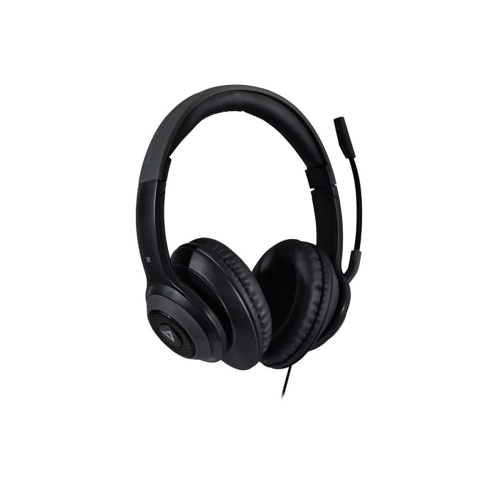 EAN 662919104080 - V7 HC701 auricular y casco Alámbrico Diadema Llamadas/Música USB tipo A Negro imagen 6
