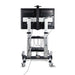 EAN 0065030906302 - StarTech.com 1110C-MOBILE-TV-CART soporte para TV 2,54 m (100") Negro, Plata imagen 4