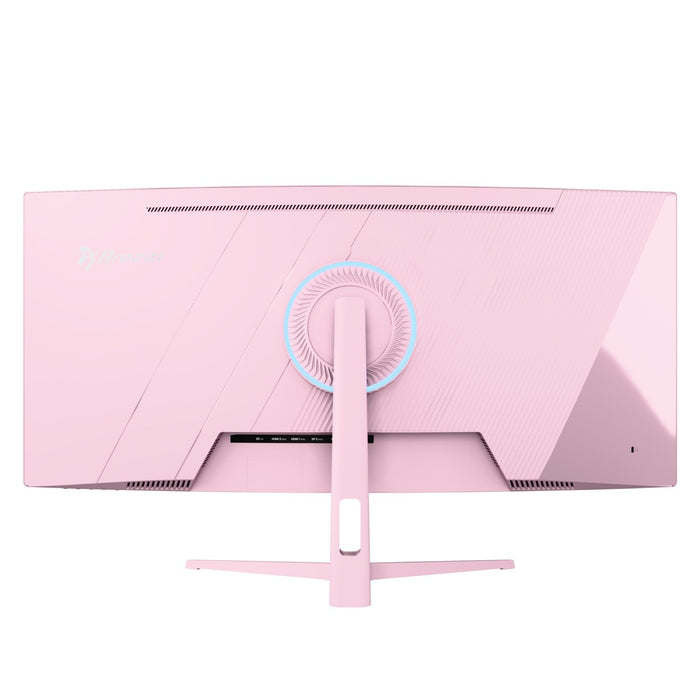 EAN 0850054766991 - Arozzi Nova 34″ Curved pantalla para PC 86,4 cm (34") 3440 x 1440 Pixeles 4K Ultra HD LED Rosa imagen 4