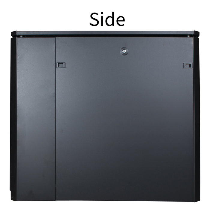 EAN 5420016847133 - LOGON RDL16U66BL armario rack 16U Rack o bastidor independiente Negro imagen 3