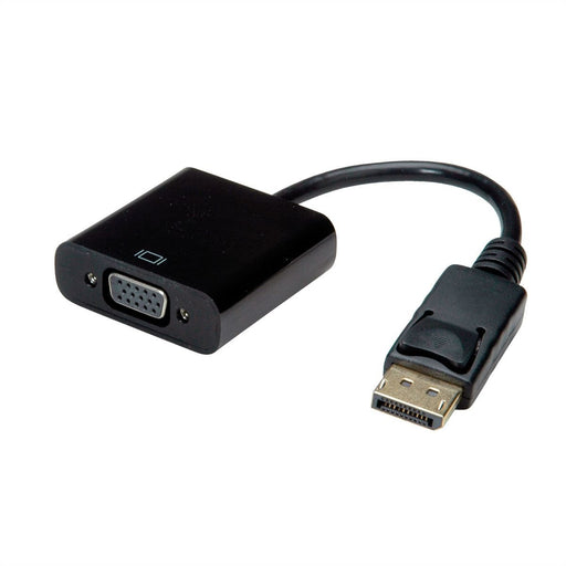 EAN 7630049610279 - VALUE 12.99.3136 adaptador de cable de vídeo 0,2 m VGA (D-Sub) DisplayPort Negro imagen 1