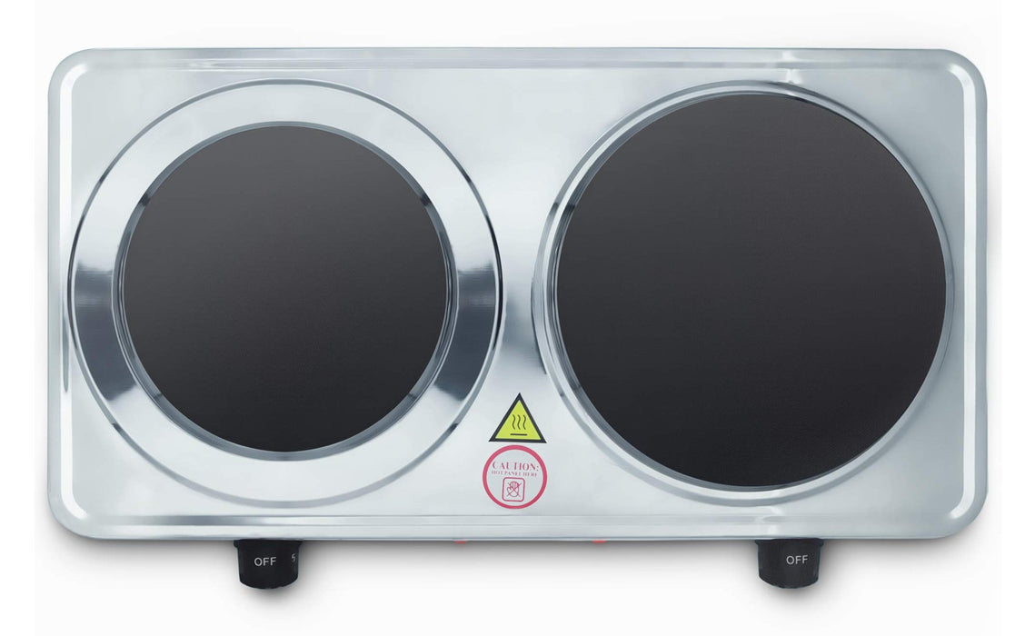 EAN 8426156016771 - Grunkel EHP-218INOX hobs Acero inoxidable Encimera 45.5 cm 2 zona(s) imagen 1