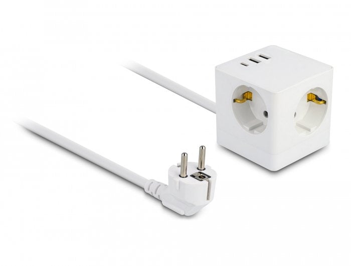 EAN 4043619114979 - DeLOCK 11497 toma de corriente CEE 7/3 + USB imagen 1