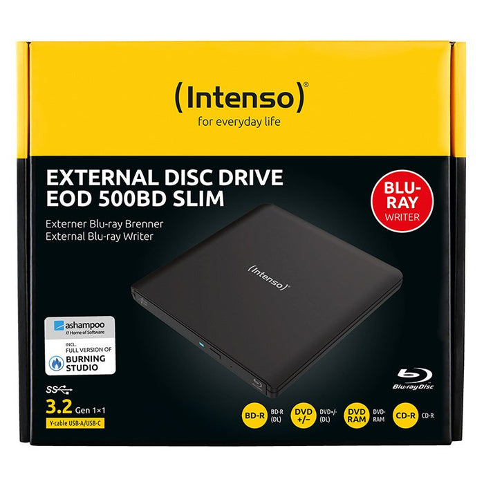 EAN 4034303037315 - Intenso EOD 500BD Slim unidad de disco óptico Blu-Ray ROM Negro imagen 4