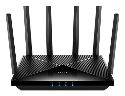 EAN 6971690794453 - Cudy WR6500 router inalámbrico Gigabit Ethernet Doble banda (2,4 GHz / 5 GHz) Negro imagen 1