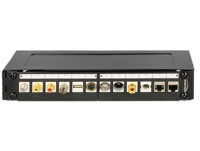 EAN 4043619433032 - DeLOCK 43303 armario rack 1U Bastidor de pared Negro imagen 4