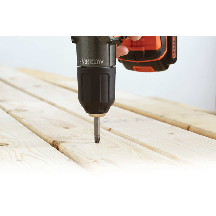 EAN 5035048447536 - Black & Decker ASD18K-QW taladro Sin llave Negro, Naranja imagen 4