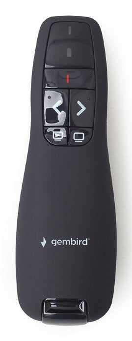 EAN 8716309134217 - Gembird WP-L-12 apuntador inalámbricos RF Negro imagen 2