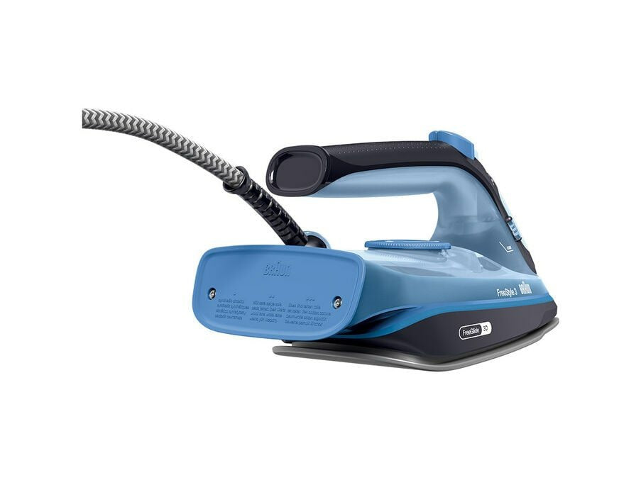 EAN 8021098001948 - Braun FI3194BK Plancha a vapor Suela de cerámica 2400 W Negro, Azul imagen 3