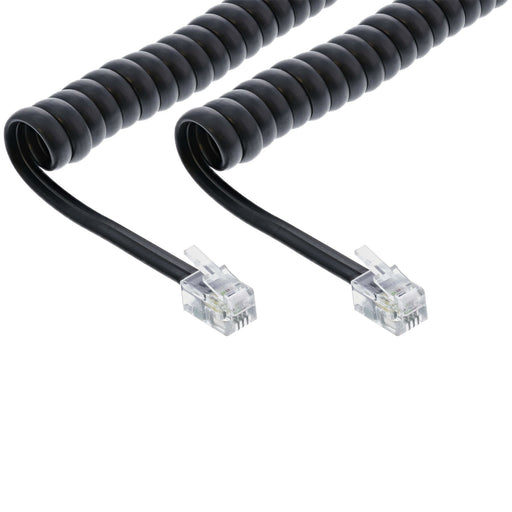 EAN 4043718103621 - InLine 18893A cable telefónico 2 m Negro imagen 1