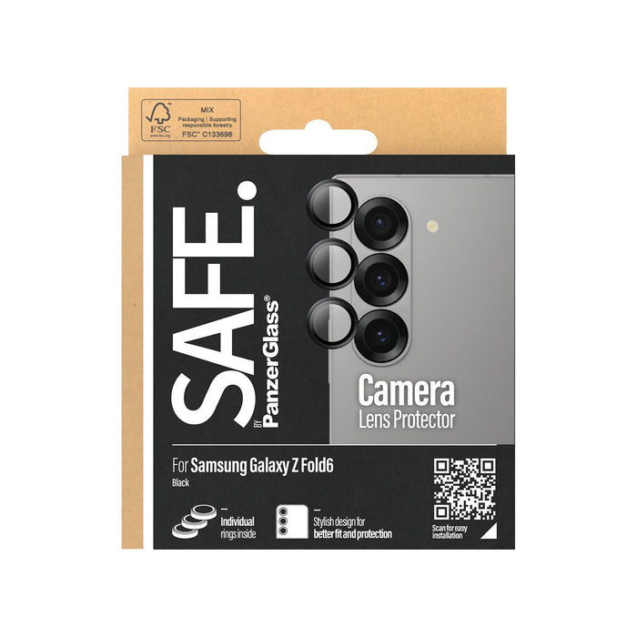 EAN 5715685002120 - PanzerGlass SAFE. by ® Camera Lens Protector Black for Samsung Galaxy Z Fold6 Protector de pantalla 1 pie imagen 3