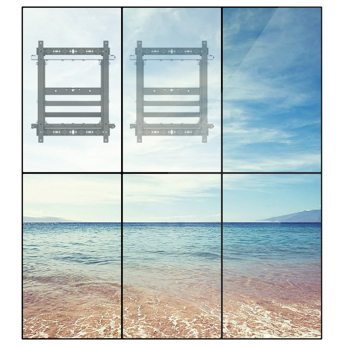 EAN 4015867207956 - Equip 650325 soporte para pantalla de señalización 139,7 cm (55") Negro imagen 6