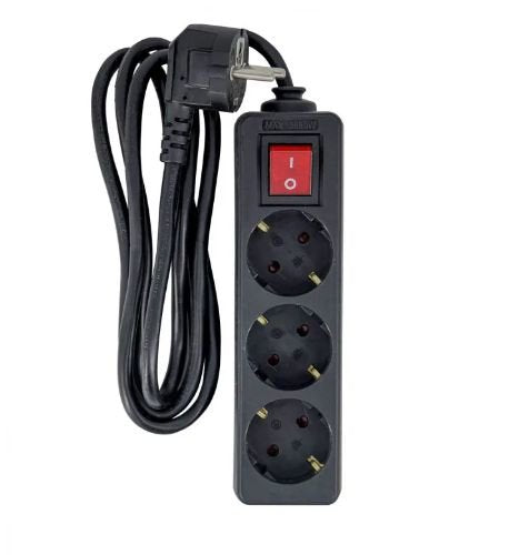 EAN 5715063307304 - Microconnect MC-GRU0033BS base múltiple 3 m 3 salidas AC Interior Negro imagen 1