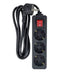 EAN 5715063307304 - Microconnect MC-GRU0033BS base múltiple 3 m 3 salidas AC Interior Negro imagen 1