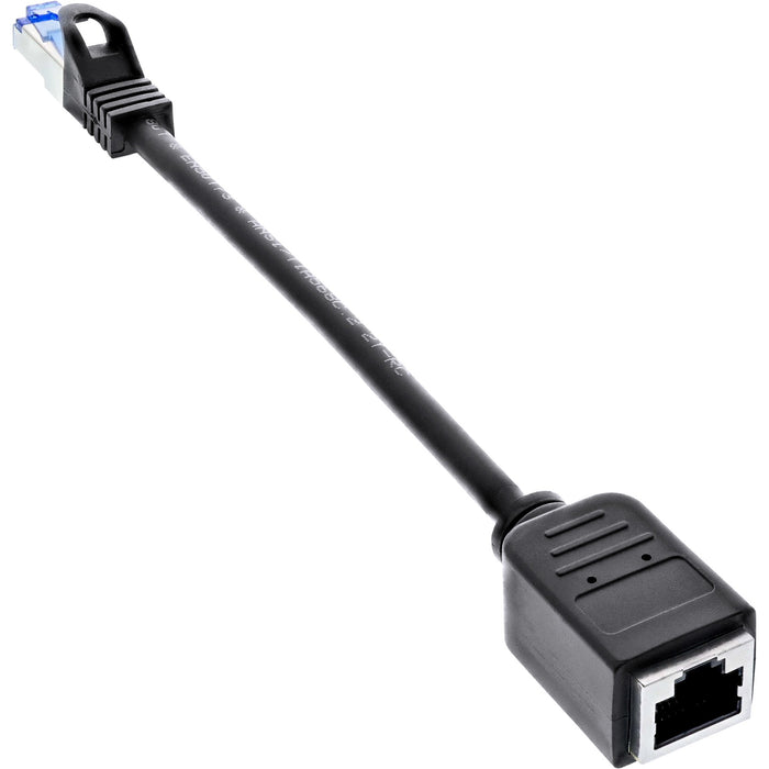 EAN 4043718301348 - InLine 76501X cable de red Negro 0,2 m Cat6a S/FTP (S-STP) imagen 1